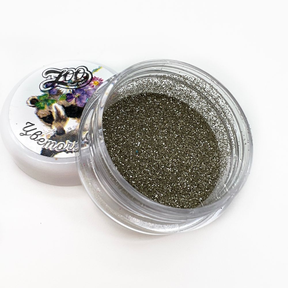 1713 Зеркальный блеск "Цветочная пыльца" 1 г платина