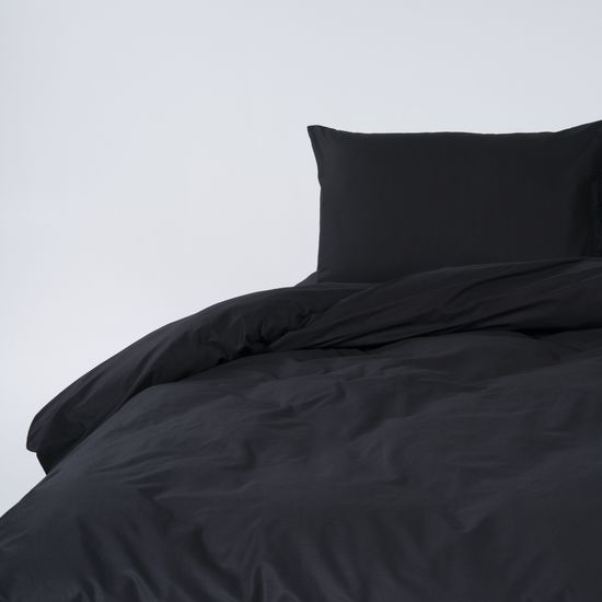 КПБ  Black Style, 1.5  спальный, 70х70, подод 150х215. простыня  90х200х30.  DOMTEKC