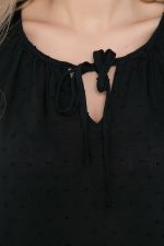 Блуза "Кантри" (черная) Б8962 LT Collection