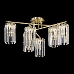 Citilux AXIS CL313263 Люстра хрустальная потолочная Бронза