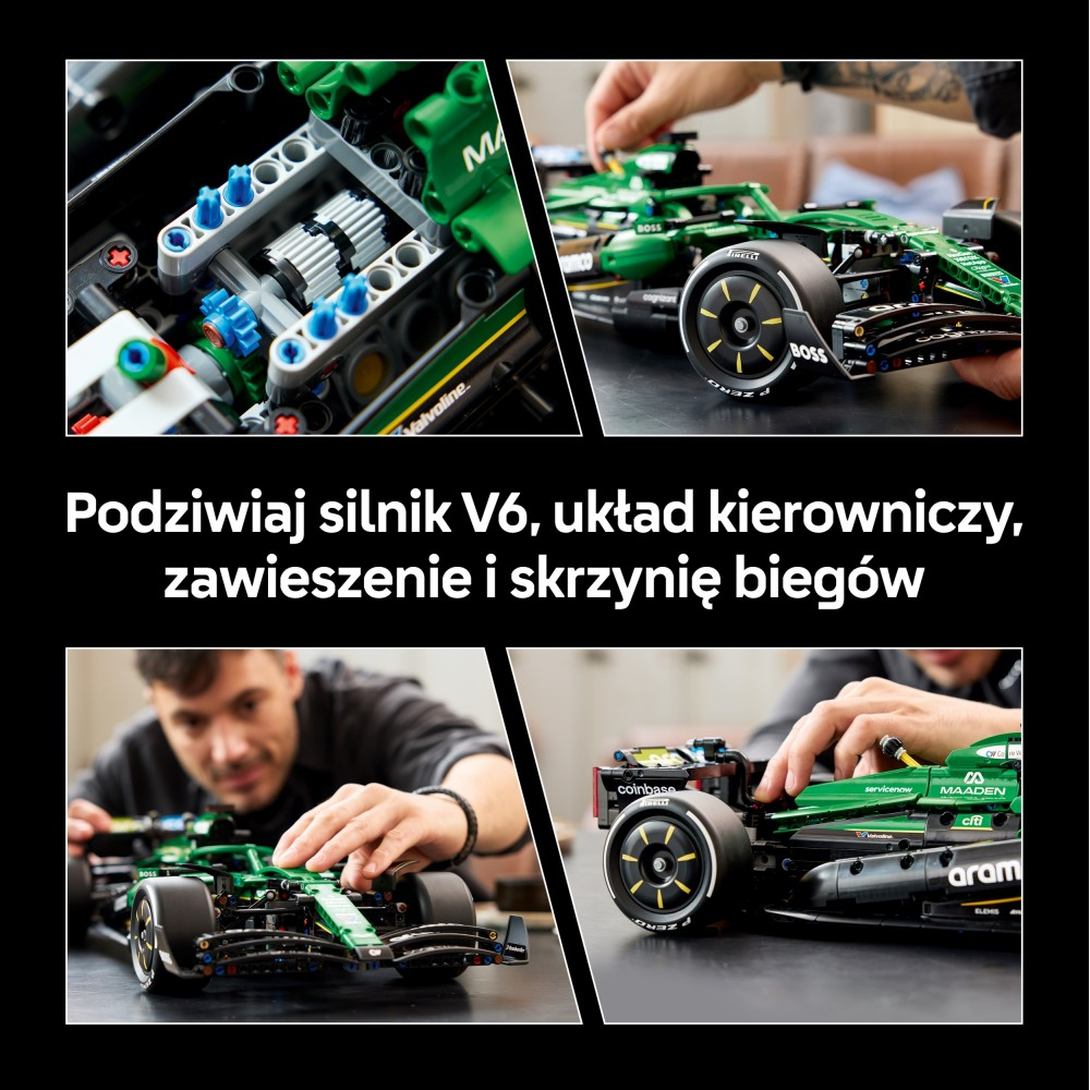 Конструктор LEGO Technic Aston Martin Aramco AMR 4224025 — фото 5