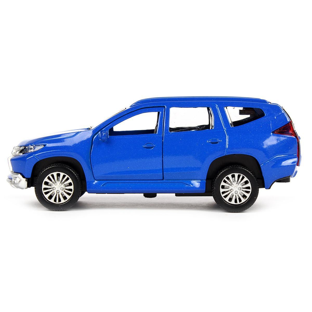 Модель ин. мет. "Mitsubishi Pajero sport" 12см, открыв двери, синий в коробка PAJERO-S-BU (Технопарк)
