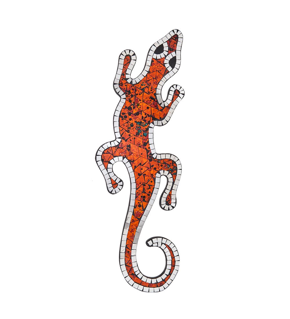Decor and Gift 38-011-04 Панно «Геккон» мал. (мозаика, о.Бали)