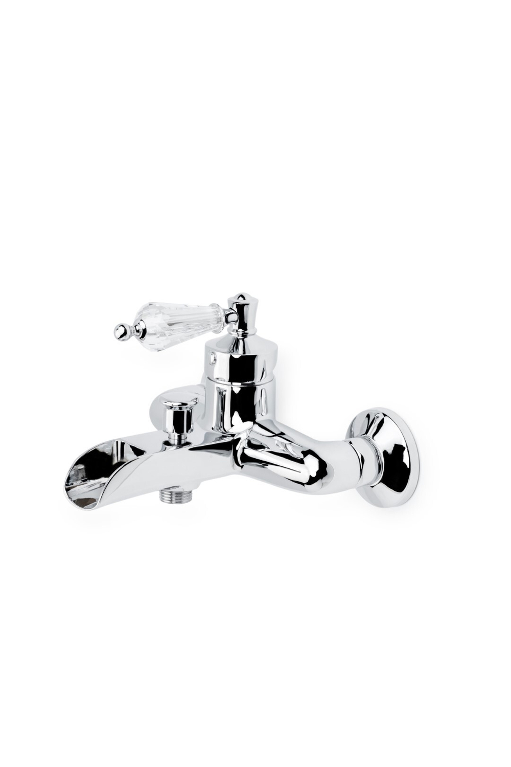 Boheme Смеситель для ванны Vogue хром с прозрачным Swarovski