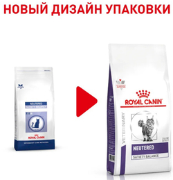 Сухой корм ROYAL CANIN Neutered Satiety Balance диетический для взрослых котов и кошек с момента стерилизации - 0,3 кг