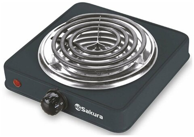 Электроплитка SAKURA ПЭ-08 черная