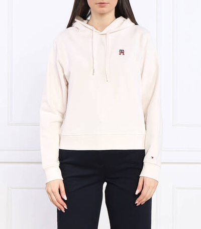 Худи REG MONOGRAM EMB Tommy Hilfiger - кремовый(WW0WW38612)