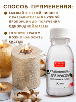 Разбавитель красок для свечей и гипса