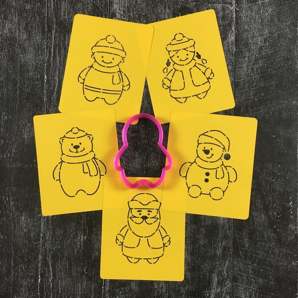 Новогодние персонажи / Снеговик