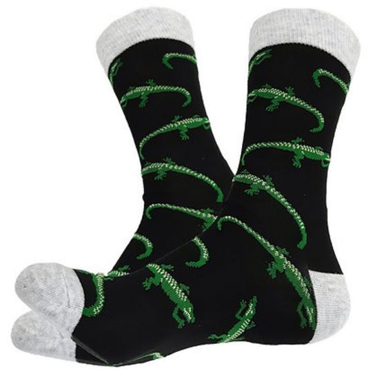 Носки "Аллигаторы", р-р 40-44 (черный)