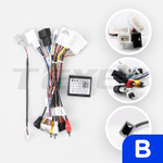 Магнитола для Toyota Land Cruiser 300 (экран климата снизу) - Carmedia LUX-LC300/KP-13-464-S10 монитор 13" 2K QLED на Android 12, ТОП процессор, CarPlay, 4G SIM-слот, 4/64ГБ