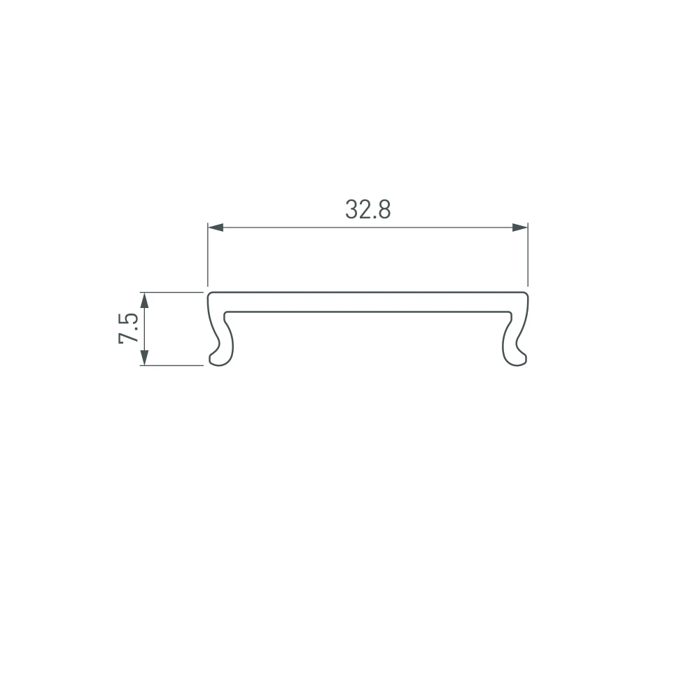 Экран ARH-LINE-3750A-2000 CLEAR (Arlight, Пластик) 019626