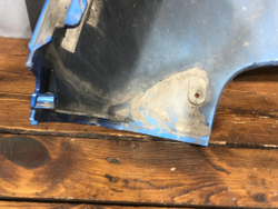 Юбка заднего бампера S-line Audi Q3 (8U) 14-18 Б/У Оригинал 8U0807521AQ