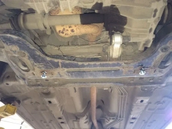 Защита картера и КПП Sheriff для Ford Fiesta (Mk5) 2002-2008 арт.08.1301