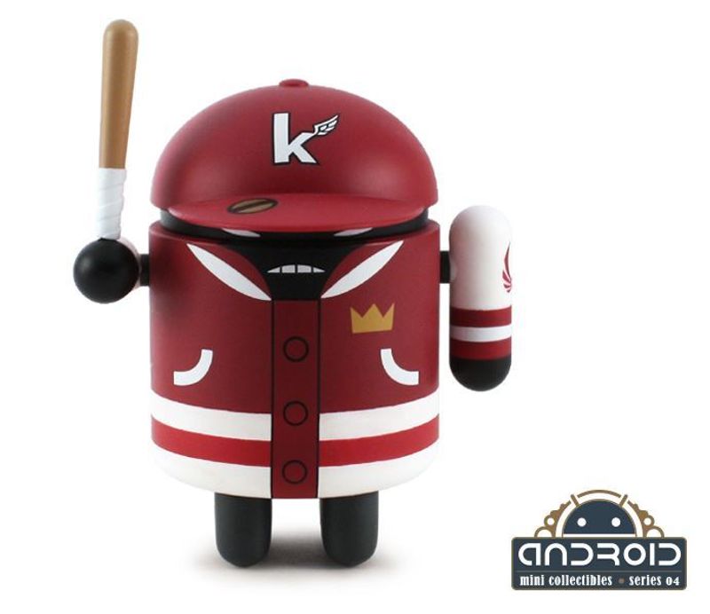 Android mini collectible series 04 робот коллекционный Бейсболист (The baseball player)