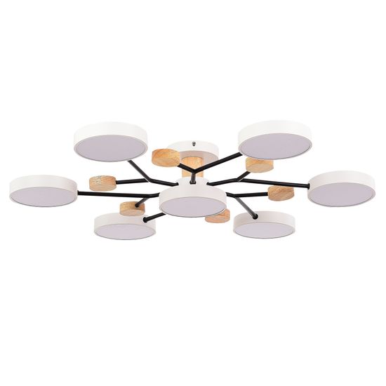 SLE6006-502-07 Светильник потолочный Белый/Белый LED 7*12W 3000K/4500K/6000K FAEMA