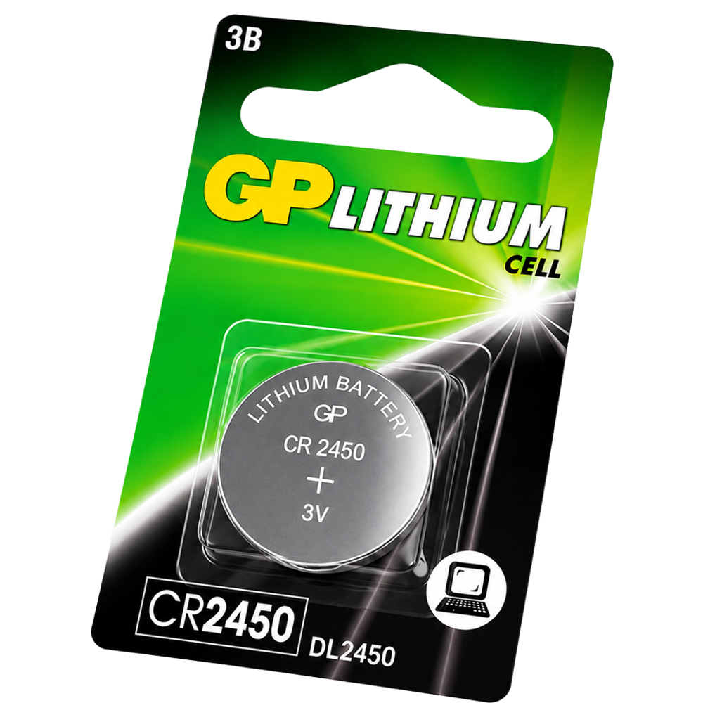 Элементы питания GP CR2450 3В (1 шт.)