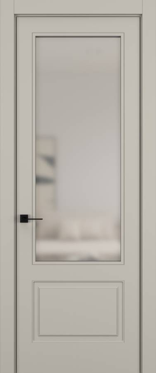 Дверь 021V HARMONY Матовый Серый шелк