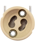 Патрон керамический GU10 для светодиодных и галогенных ламп 220V, поворотный