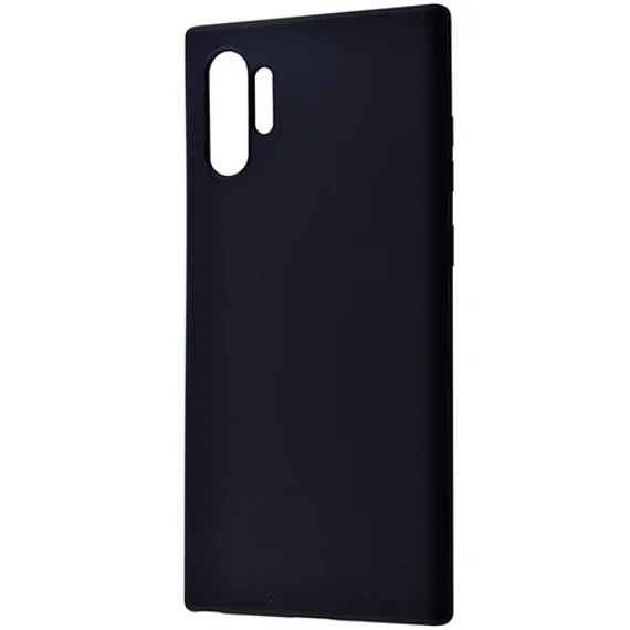 Silicone Cover для Samsung Galaxy Note 10 Plus Black