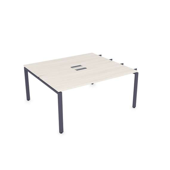 СБДН-П.974 Стол системы БЕНЧ сдвоенный на 2 рабочих места, начальный (1600*1435*750)