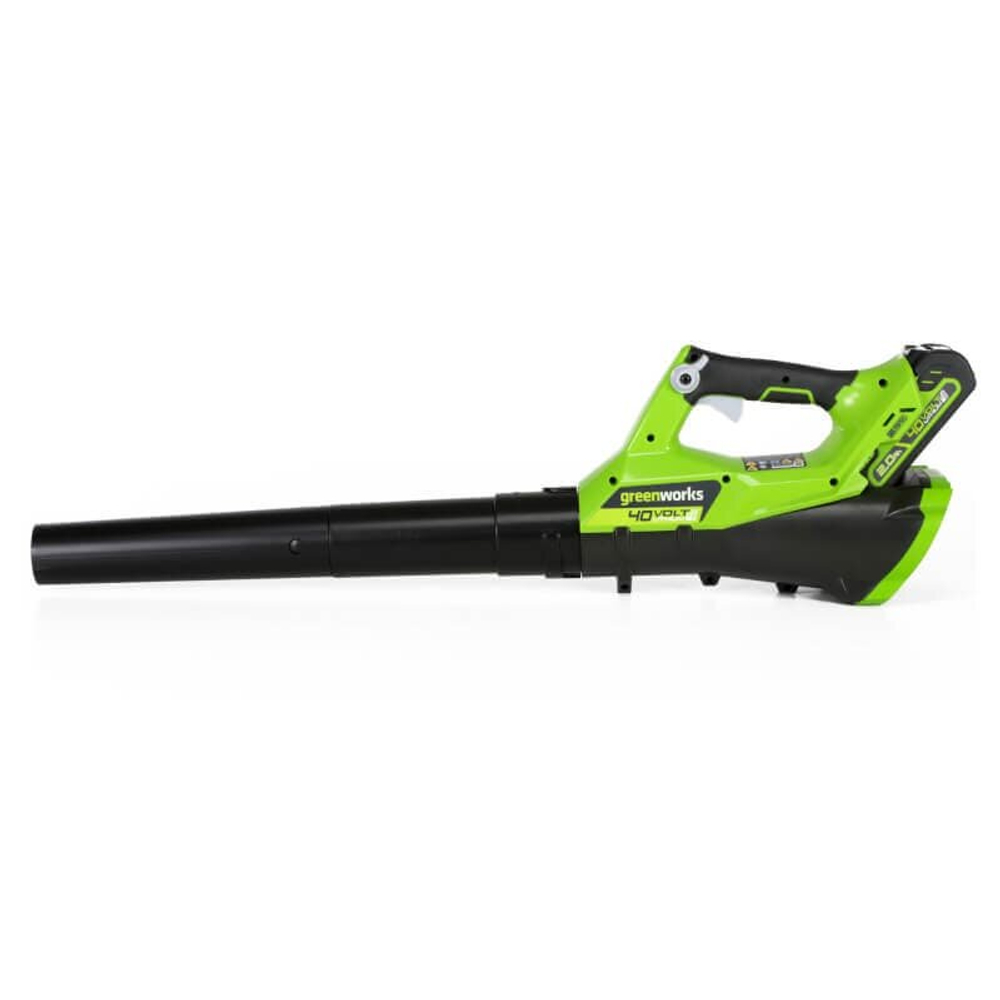 Воздуходув аккумуляторная GREENWORKS G40AB 40V,177км/ч,633м3/ч,без акб/зу (2400807)
