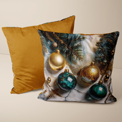 Подушка декоративная Новогодняя Мрамор 0905.01.333