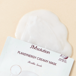 JMsolution Plansynergy Creamy Mask Perilla Seeds тканевая маска для сияния кожи с семенами периллы