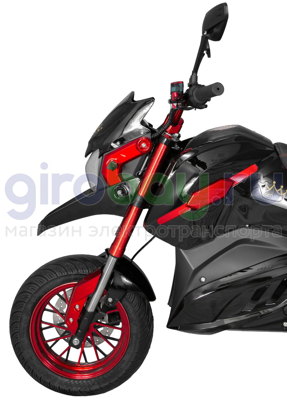 Электромотоцикл IKINGI CP8 3000W (60V/40Ah) фото №13