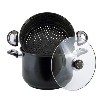 Пароварка одноуровневая из углеродистой стали Kamille KM 5831 (диаметр 26 см, объем 10 л.)