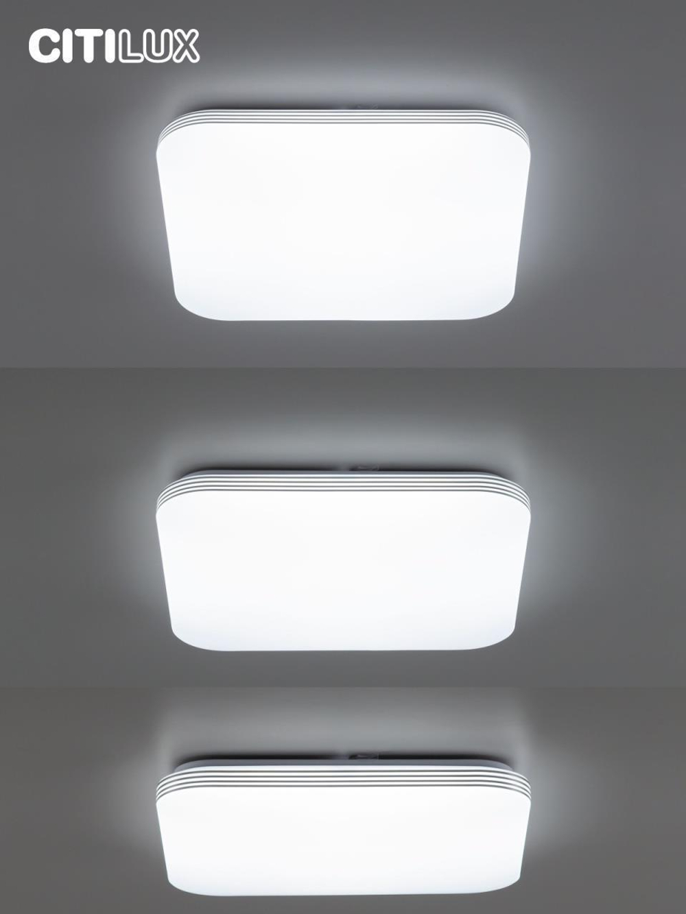 Потолочный светодиодный светильник Citilux Симпла CL714K680G