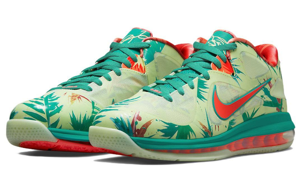 Кроссовки Nike Lebron 9 Low "White Lime And Bright Mango" 9 2022