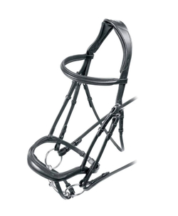 Оголовье трензельное Velociti RAPIDA Ergonomic Flash Bridle BLACK
