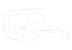 Кровать Brooklyn (140x190)