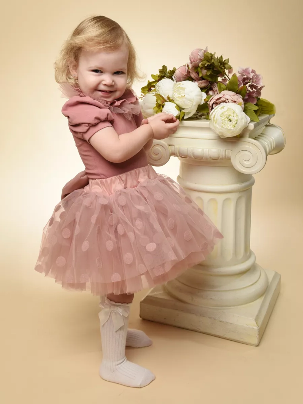 Боди с декоративным воротничком