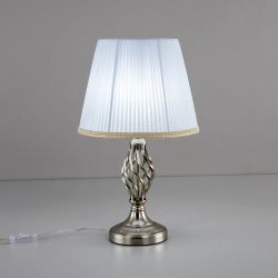 Citilux Вена CL402811 Настольная лампа с абажуром Хром