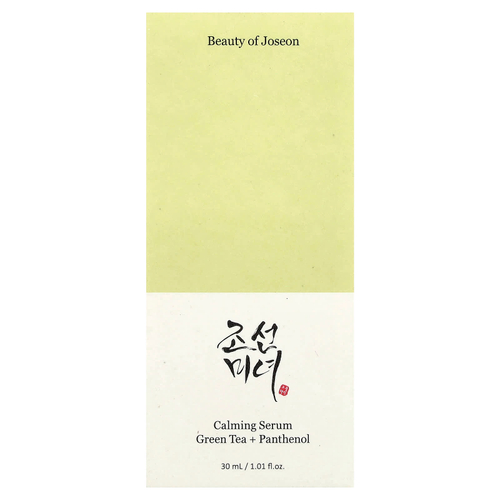 Beauty of Joseon, Успокаивающая сыворотка, зеленый чай + пантенол, 30 мл (1,01 жидк. унц.)