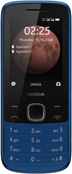 Сотовый телефон Nokia 225 4G Dual Sim (TA-1276) Blue
