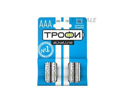 Элемент питания ТРОФИ BASIC ENERGY POWER LR03/286 BL4