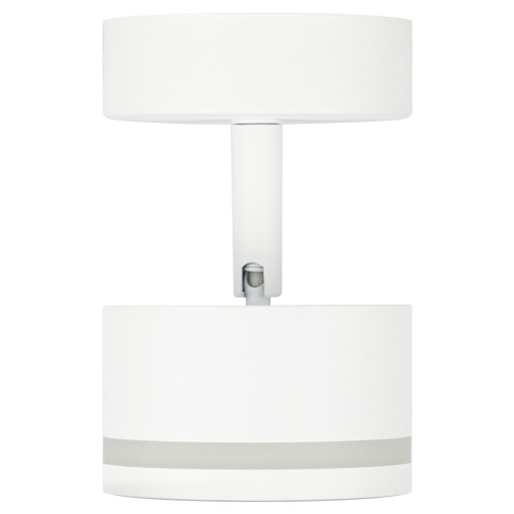 Светильник настенно-потолочный спот ЭРА OL52 WH под лампу GX53 белый IP20