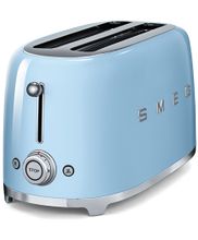 Smeg Тостер на 4 тоста, пастельный голубой