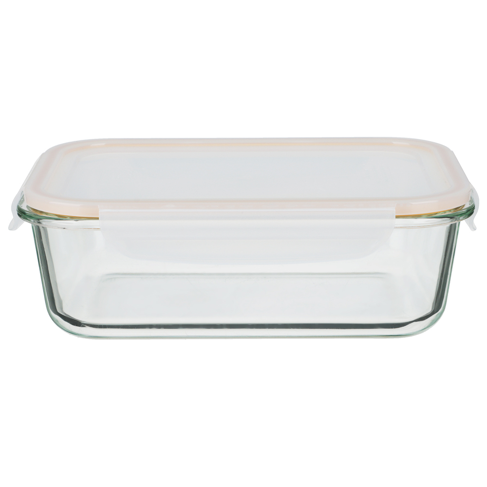 BY COLLECTION Контейнер герметичный для продуктов 1,04л (21х16,1х6,7см), жаропрочное стекло