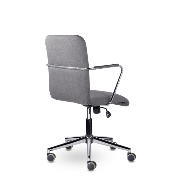 Кресло Честер GTР TG хром Ср Moderno 02 (серый)