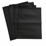 Зип пакет с бегунком 30*40 см черный матовый 70 мкм в наличии