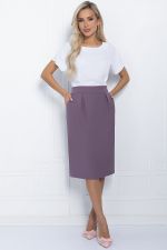 Платье Юстина (бело-розовое) П11311 LT Collection