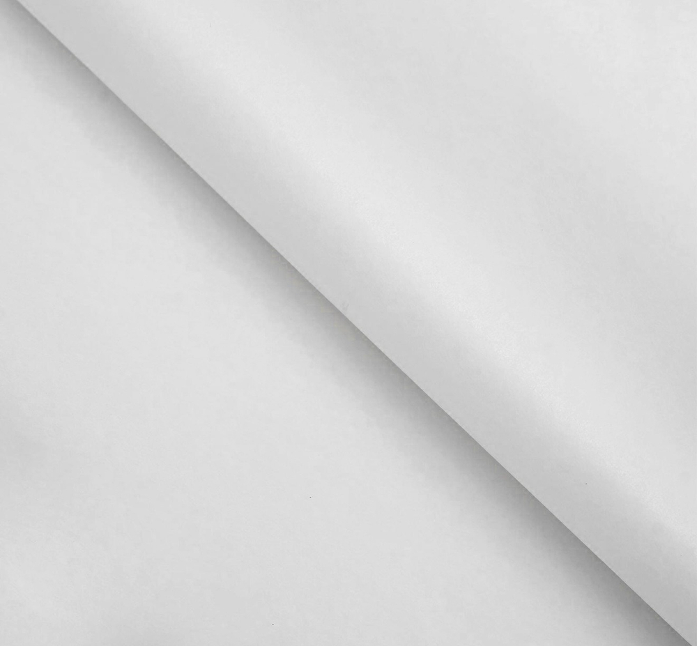Бумага упаковочная тишью, белый, 50 см х 66 см