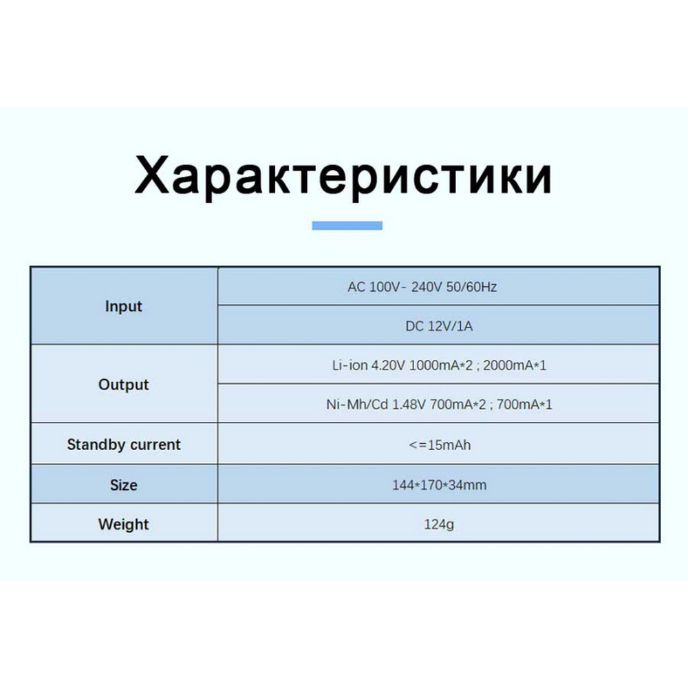 Зарядное уст-во для аккумуляторов LiitoKala Lii-PL2 (2A/1H)