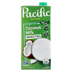 Pacific Foods, органическое кокосовое молоко, без подсластителей, 946 мл (32 жидк. унции)