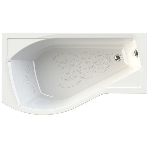 Акриловая ванна Radomir Vanessa (Радомир Ванесса) Миранда 168х95 L, с каркасом