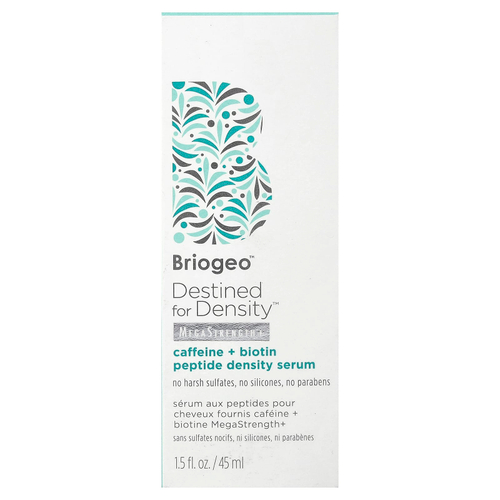 Briogeo, Destined for Density™, сыворотка для плотности кожи, с кофеином и пептидом биотина, 45 мл (1,5 жидк. унции)